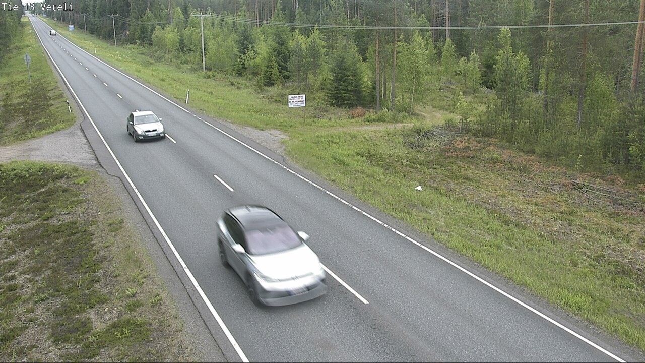 Weather Camera Image Road 13 Veteli, Veteli, Keski-Pohjanmaa