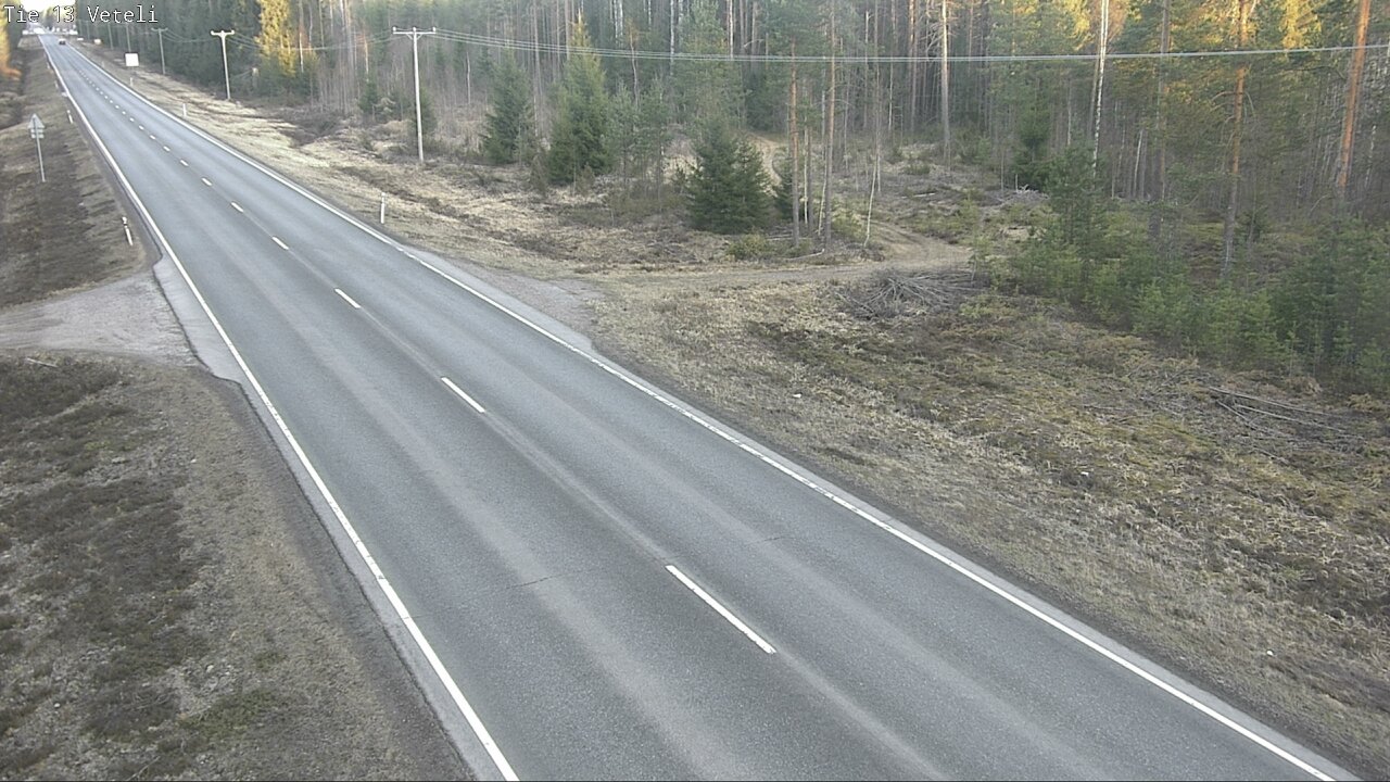 Weather Camera Image Väg 13 Vetil, Veteli, Keski-Pohjanmaa