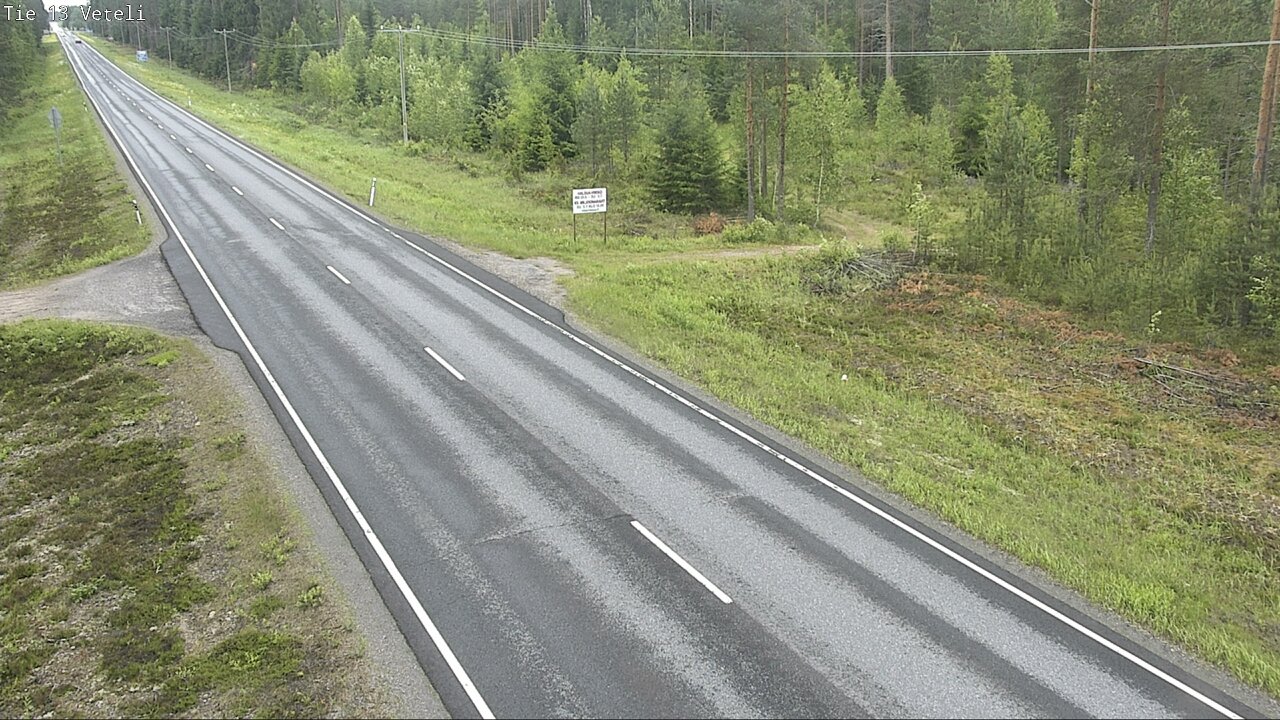 Weather Camera Image Väg 13 Vetil, Veteli, Keski-Pohjanmaa