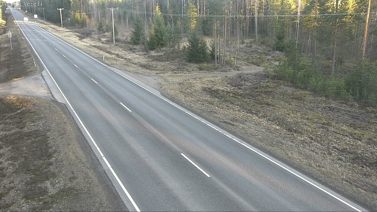 Weather Camera Image Väg 13 Vetil, Veteli, Keski-Pohjanmaa