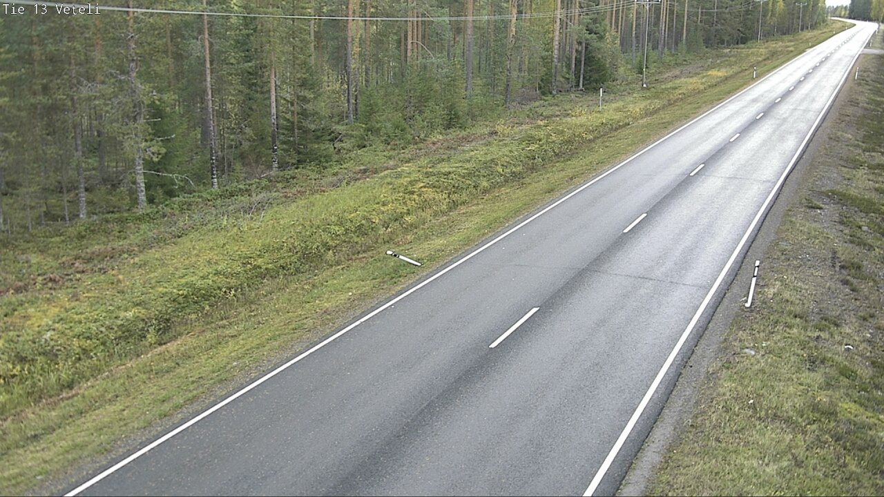 Weather Camera Image Road 13 Veteli, Veteli, Keski-Pohjanmaa