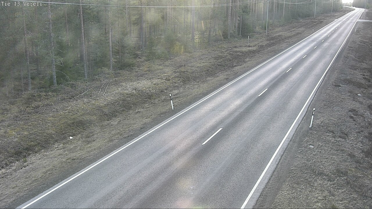 Weather Camera Image Väg 13 Vetil, Veteli, Keski-Pohjanmaa
