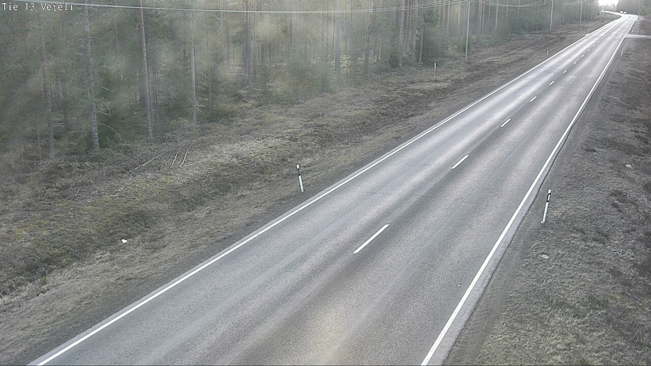 Weather Camera Image Väg 13 Vetil, Veteli, Keski-Pohjanmaa