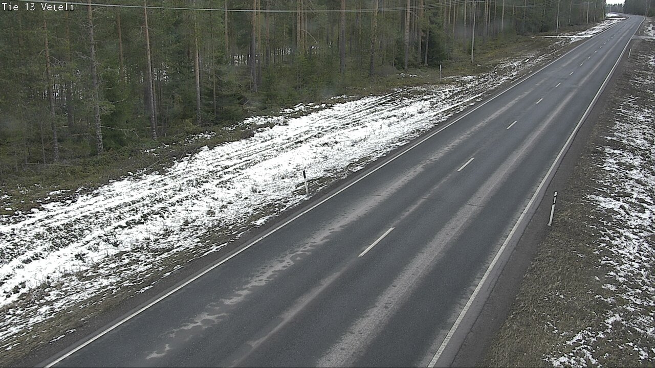 Weather Camera Image Väg 13 Vetil, Veteli, Keski-Pohjanmaa