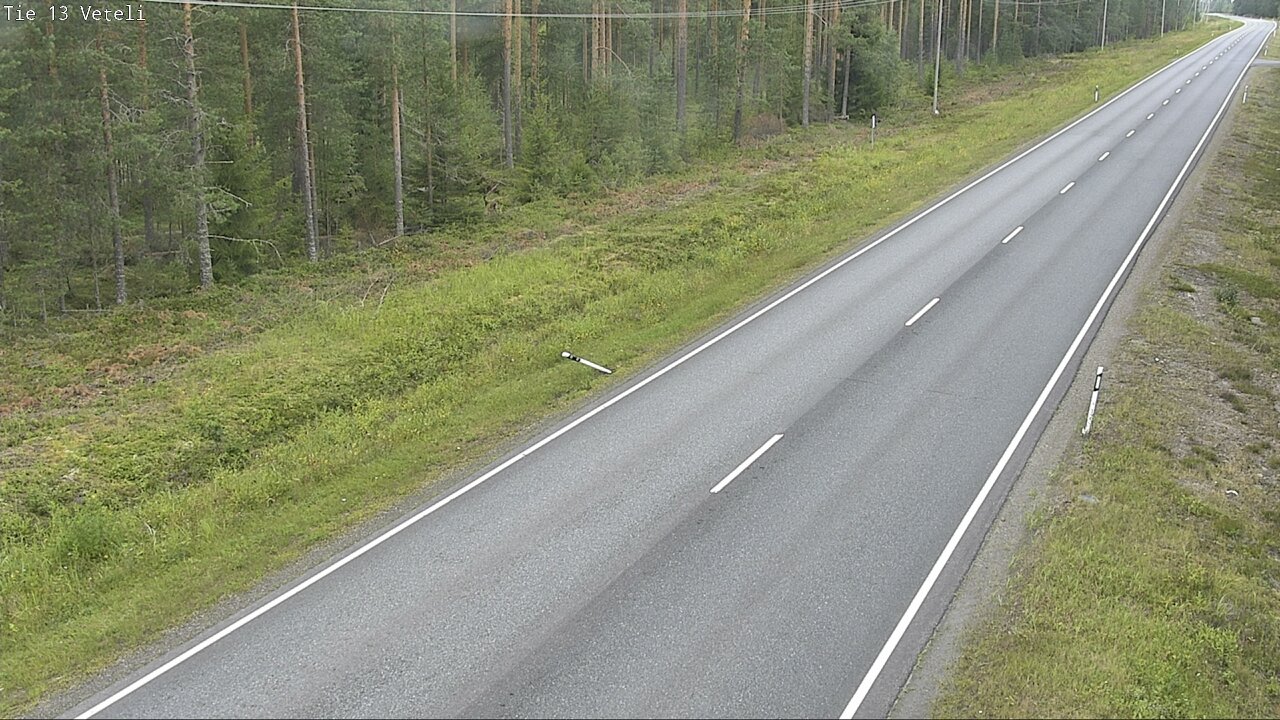Weather Camera Image Väg 13 Vetil, Veteli, Keski-Pohjanmaa