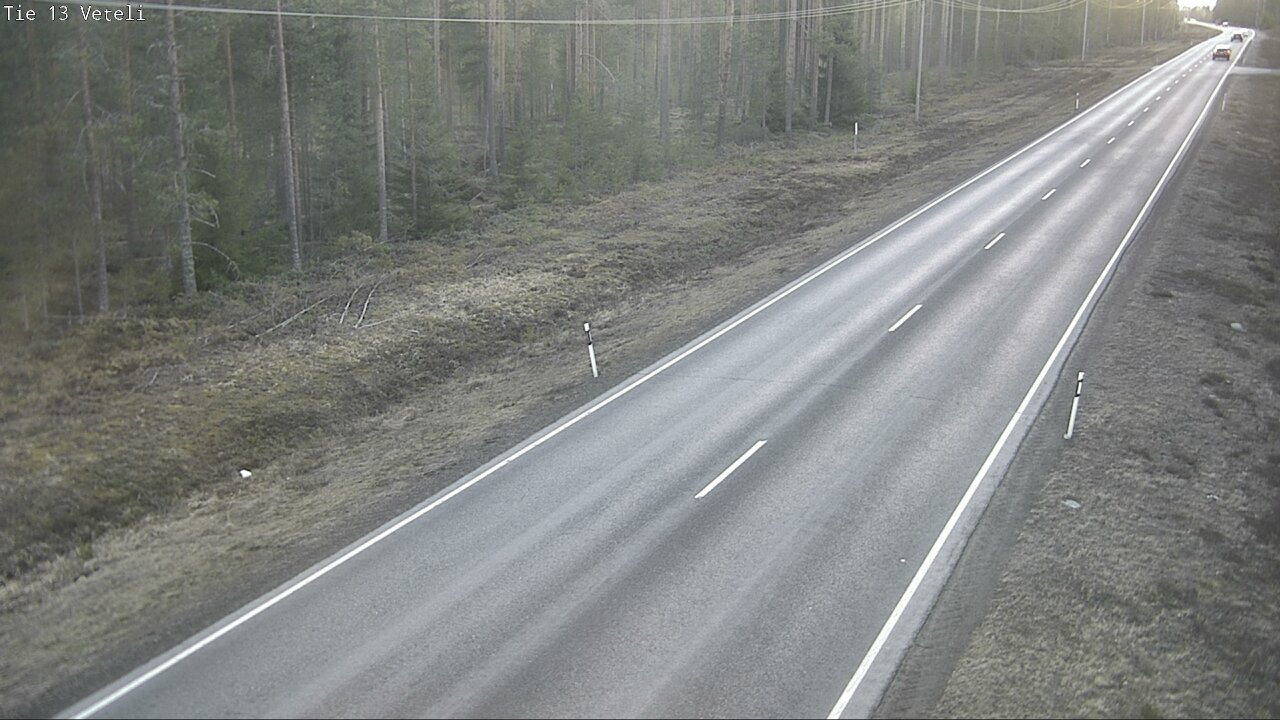 Weather Camera Image Väg 13 Vetil, Veteli, Keski-Pohjanmaa