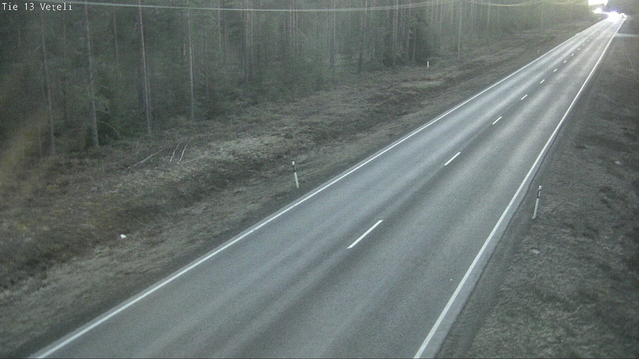 Weather Camera Image Väg 13 Vetil, Veteli, Keski-Pohjanmaa