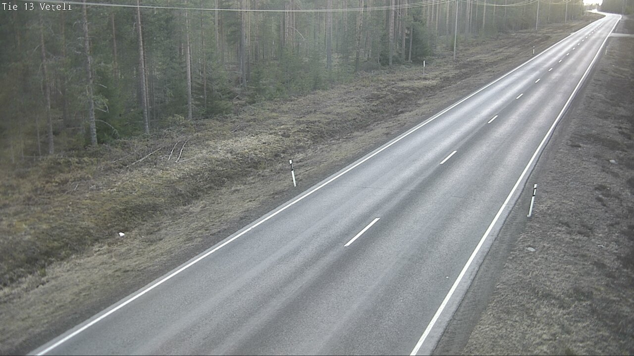 Weather Camera Image Väg 13 Vetil, Veteli, Keski-Pohjanmaa