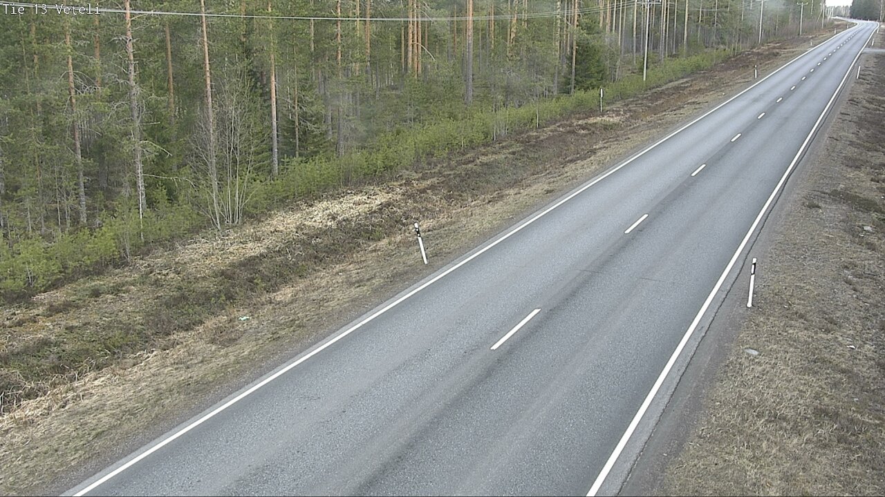 Weather Camera Image Väg 13 Vetil, Veteli, Keski-Pohjanmaa