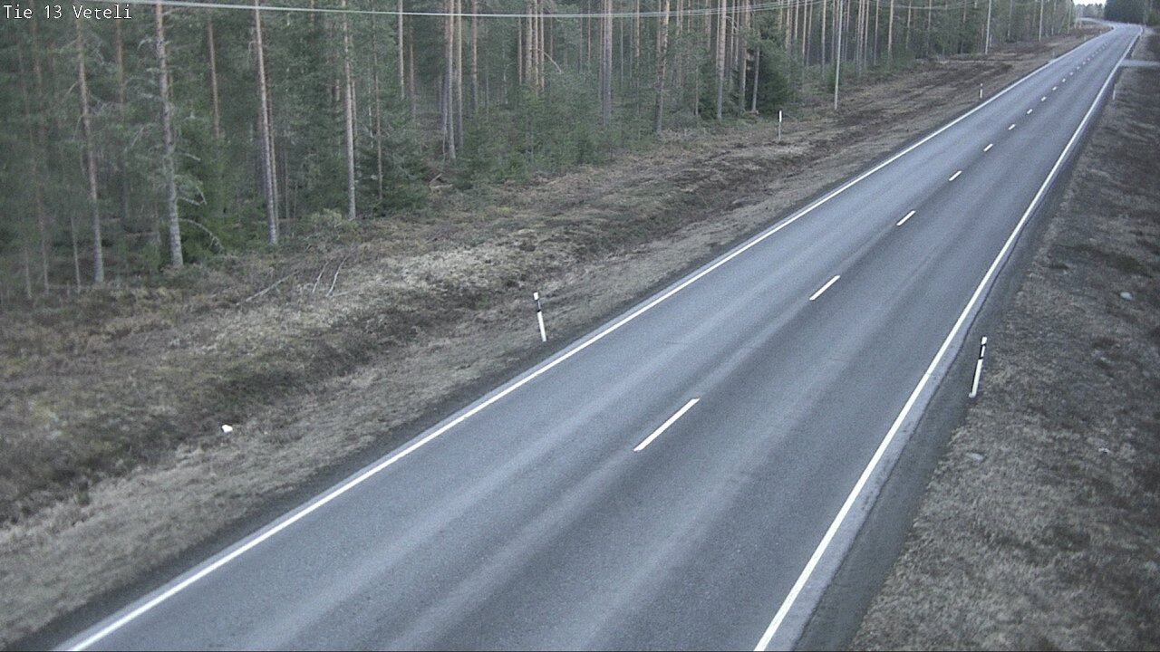 Weather Camera Image Road 13 Veteli, Veteli, Keski-Pohjanmaa