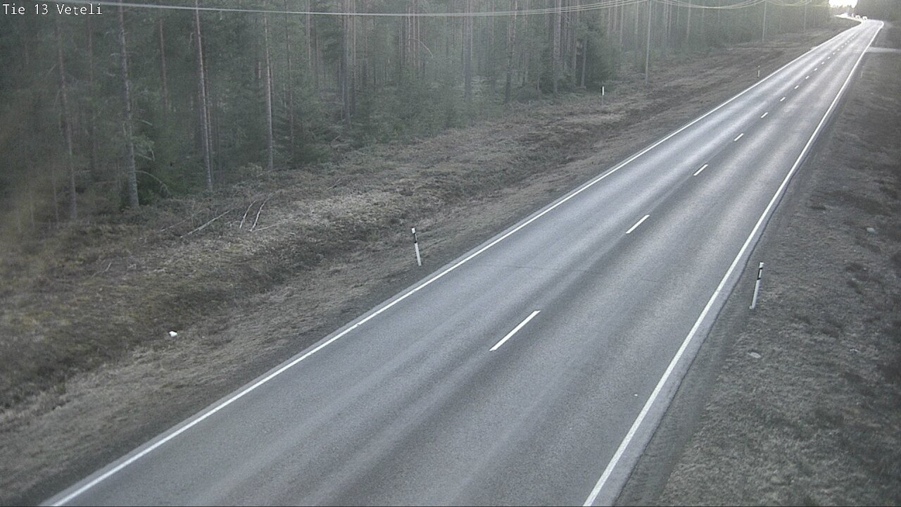 Weather Camera Image Väg 13 Vetil, Veteli, Keski-Pohjanmaa