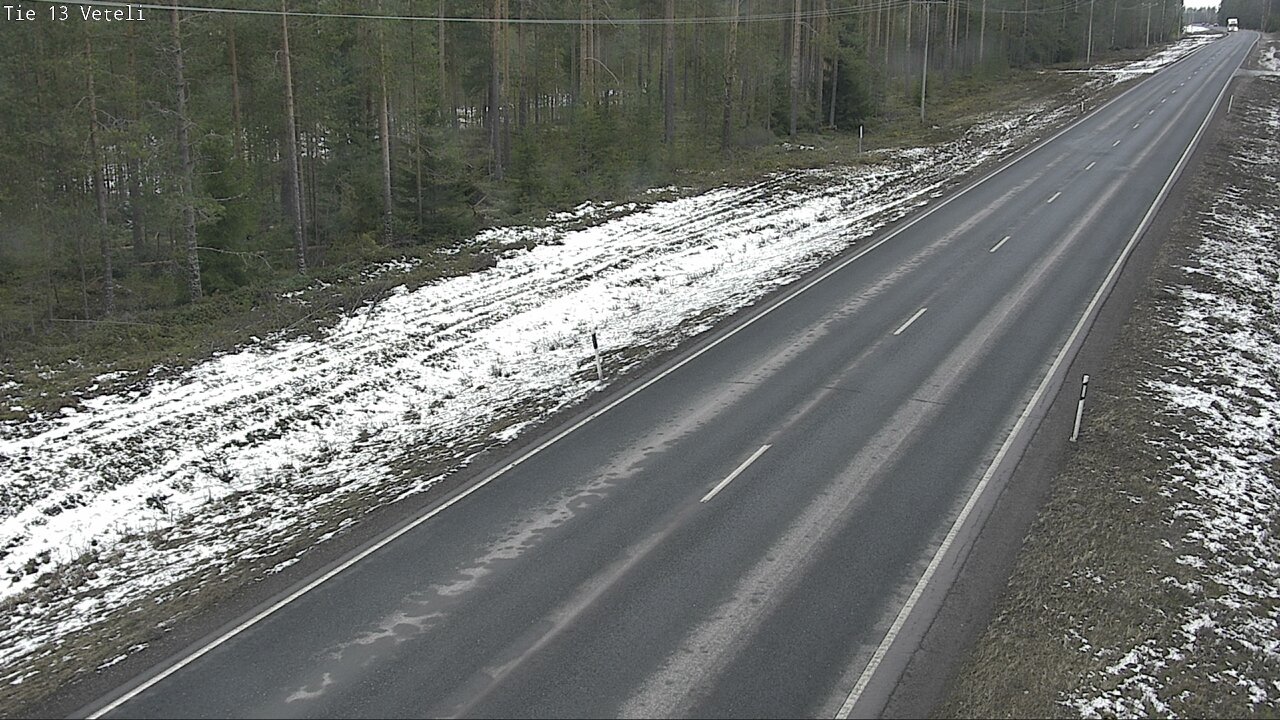 Weather Camera Image Väg 13 Vetil, Veteli, Keski-Pohjanmaa
