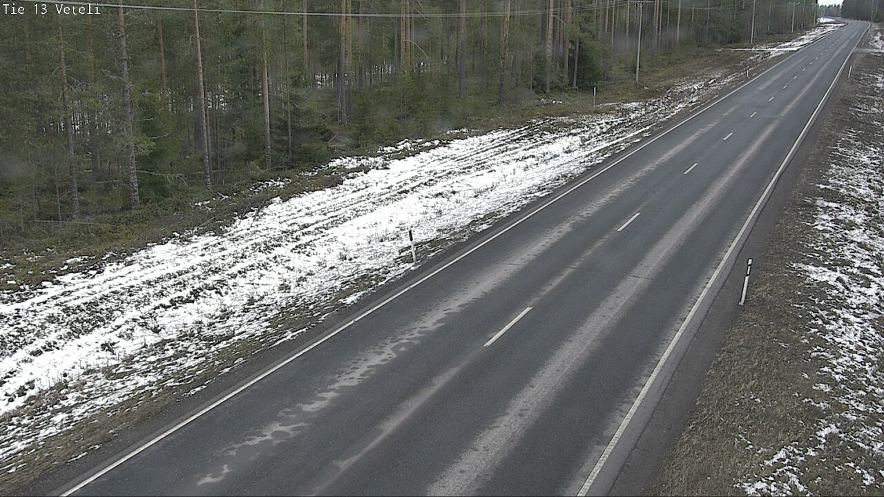 Weather Camera Image Väg 13 Vetil, Veteli, Keski-Pohjanmaa