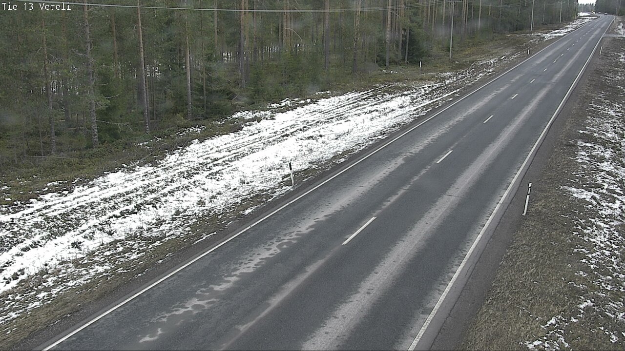 Weather Camera Image Väg 13 Vetil, Veteli, Keski-Pohjanmaa