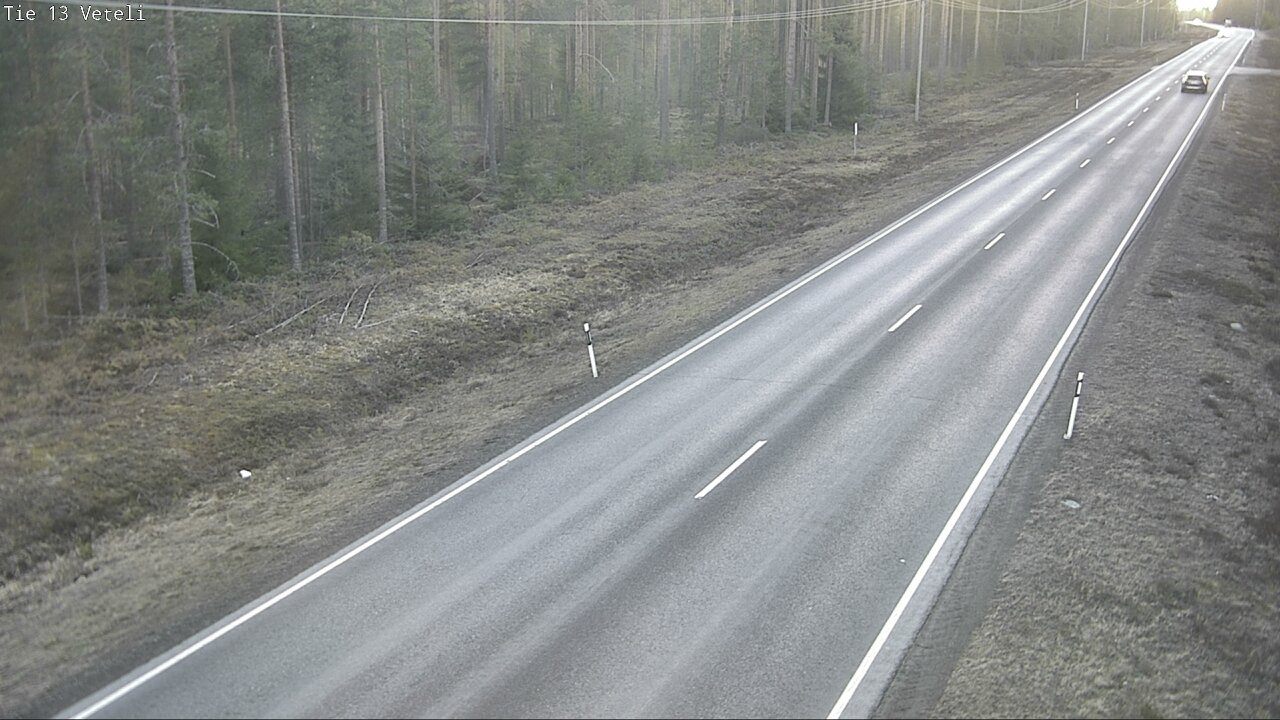 Weather Camera Image Väg 13 Vetil, Veteli, Keski-Pohjanmaa