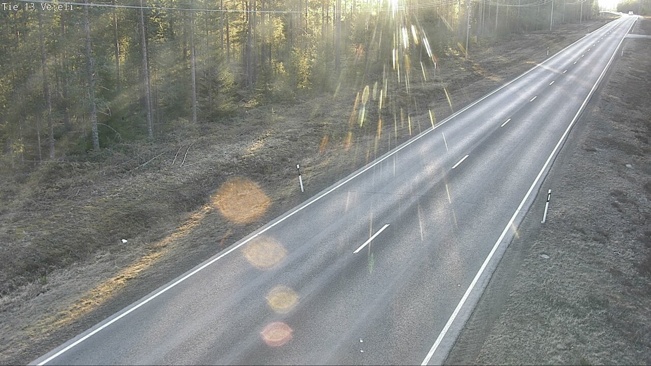 Weather Camera Image Väg 13 Vetil, Veteli, Keski-Pohjanmaa