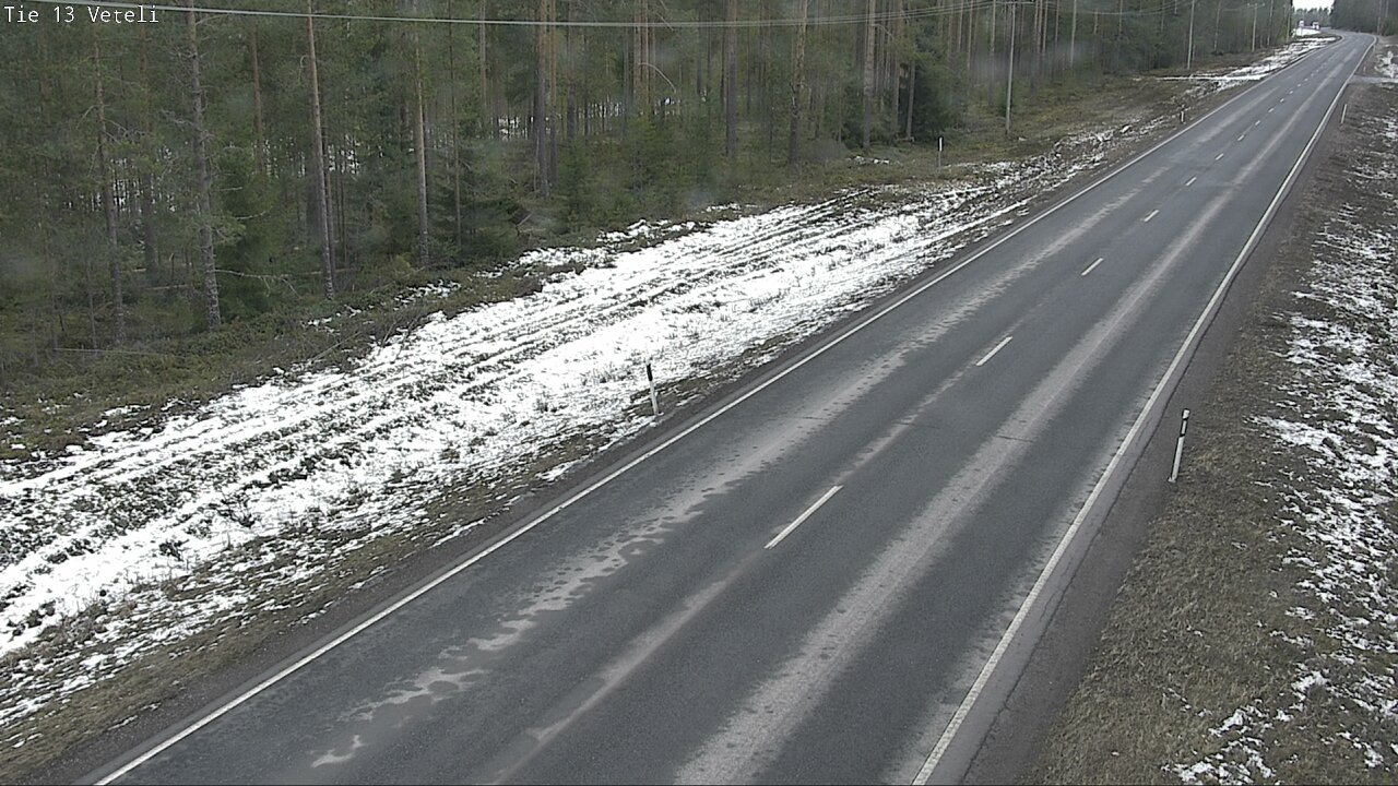 Weather Camera Image Väg 13 Vetil, Veteli, Keski-Pohjanmaa