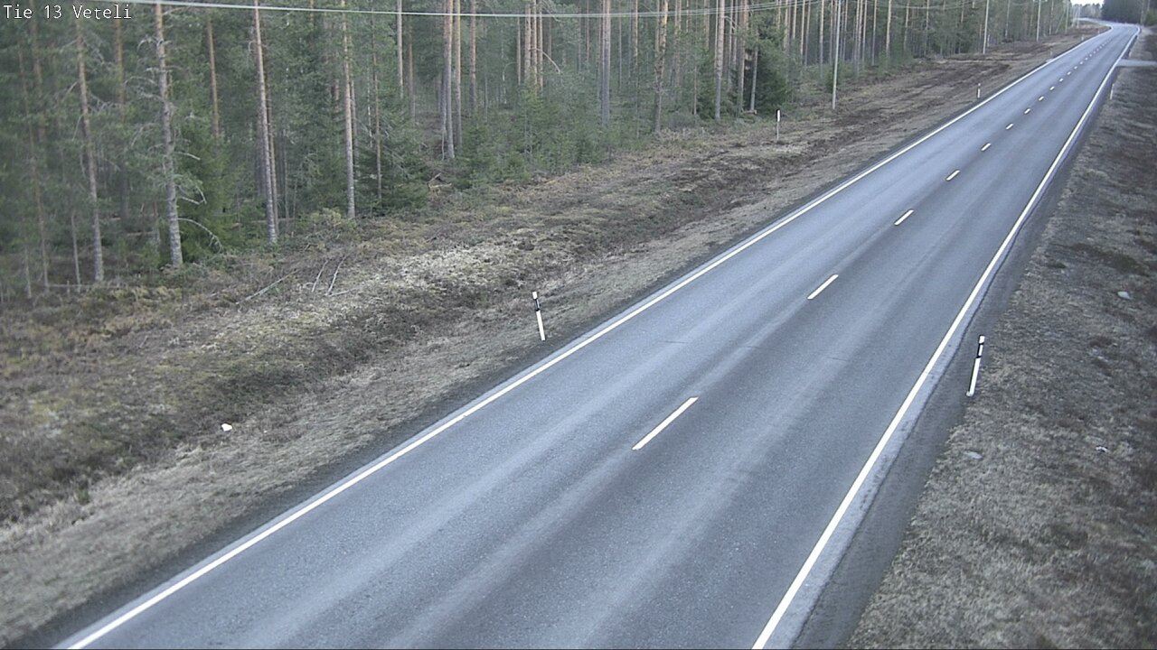 Weather Camera Image Road 13 Veteli, Veteli, Keski-Pohjanmaa