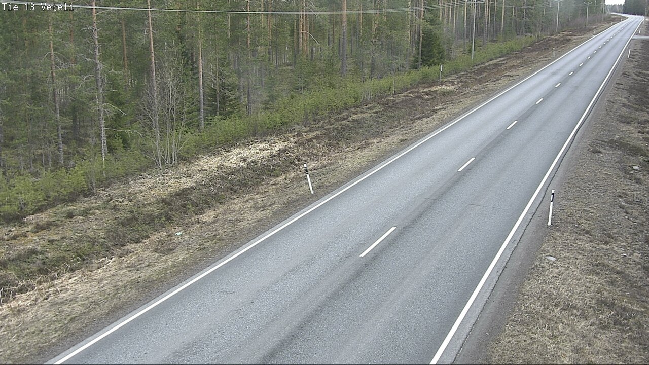 Weather Camera Image Väg 13 Vetil, Veteli, Keski-Pohjanmaa