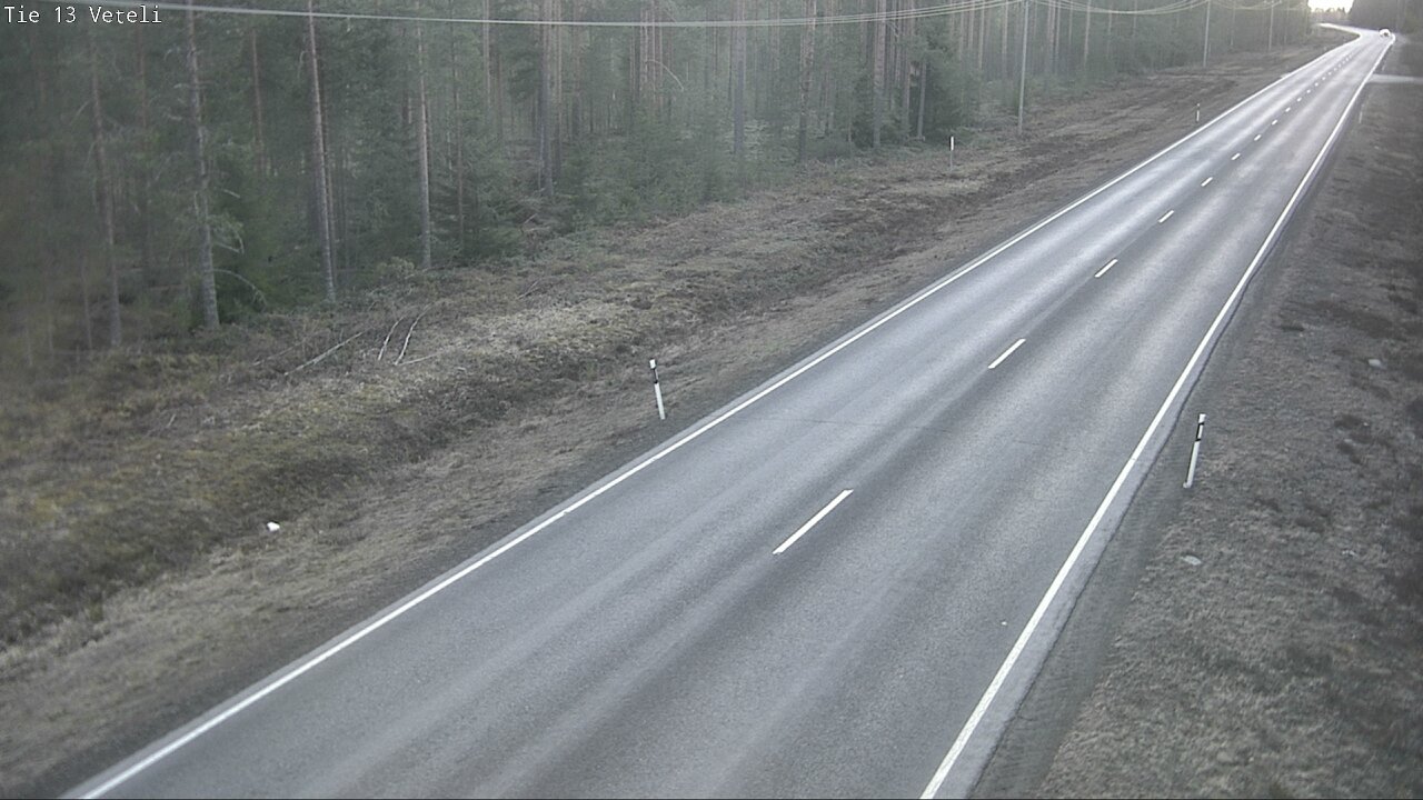 Weather Camera Image Väg 13 Vetil, Veteli, Keski-Pohjanmaa