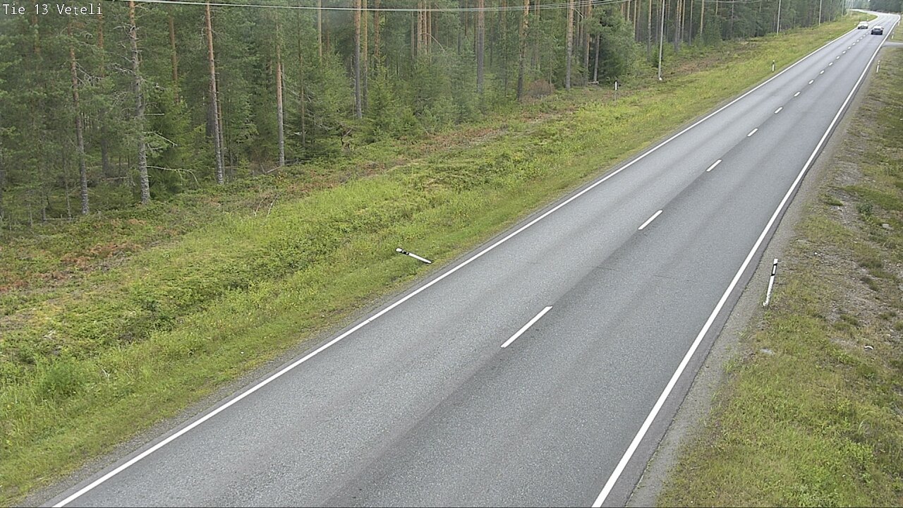 Weather Camera Image Road 13 Veteli, Veteli, Keski-Pohjanmaa