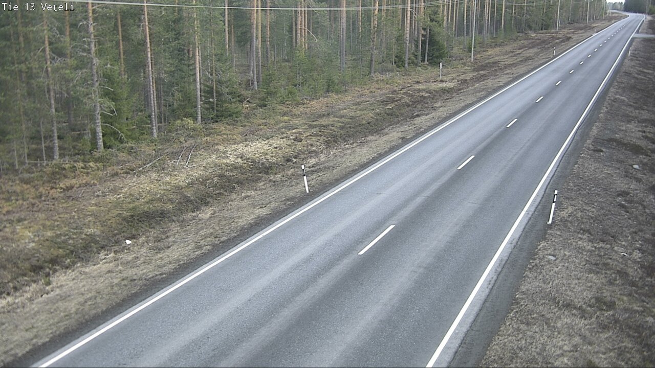 Weather Camera Image Road 13 Veteli, Veteli, Keski-Pohjanmaa