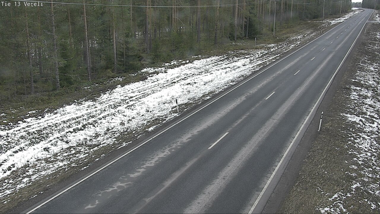 Weather Camera Image Väg 13 Vetil, Veteli, Keski-Pohjanmaa