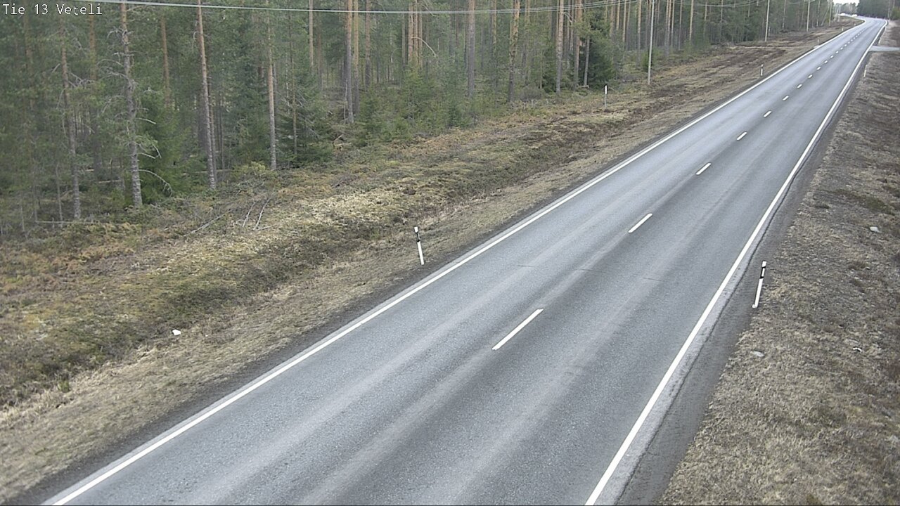 Weather Camera Image Road 13 Veteli, Veteli, Keski-Pohjanmaa