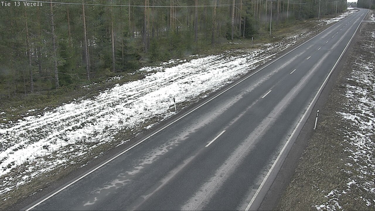Weather Camera Image Väg 13 Vetil, Veteli, Keski-Pohjanmaa