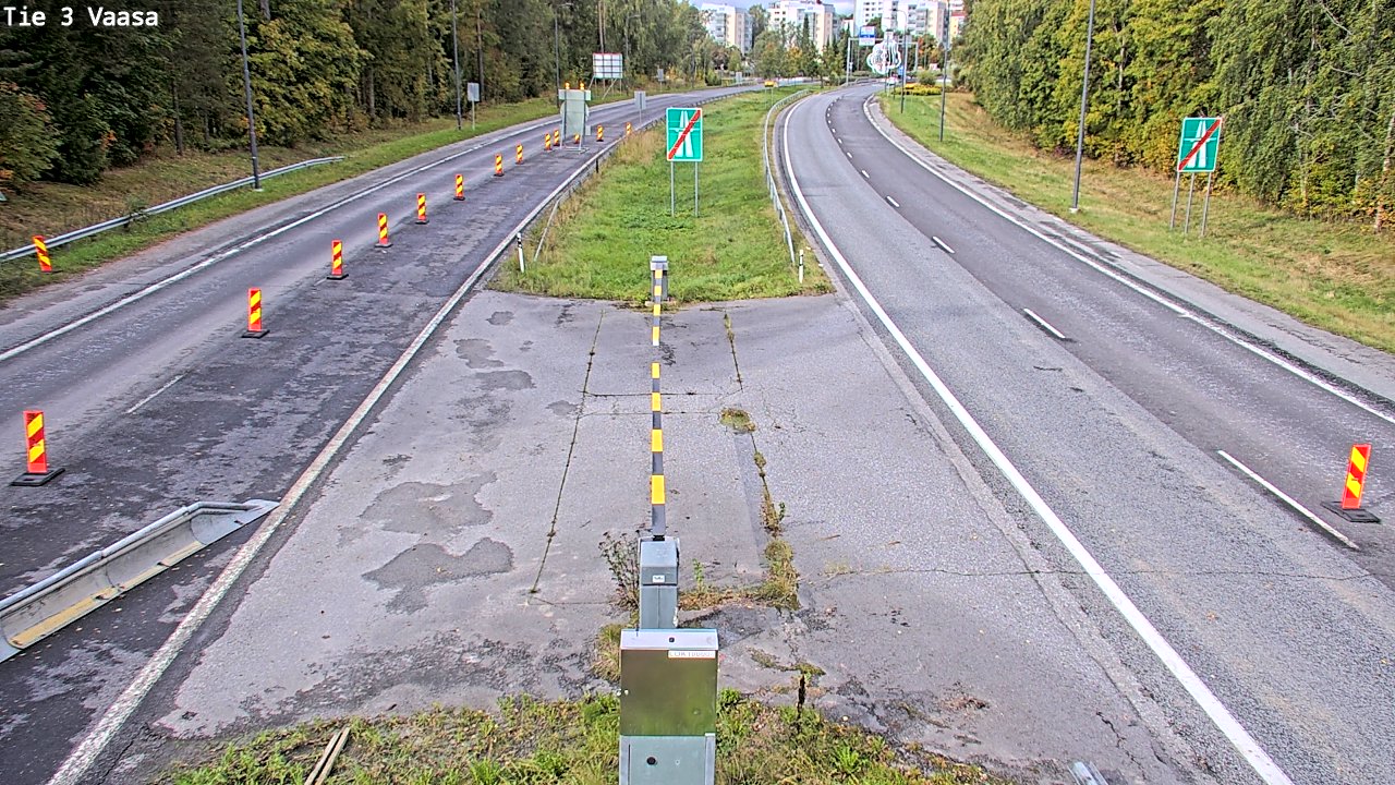 Kelikamerat Kuva Tie 3 Vaasa (puomi), Vaasa, Pohjanmaa