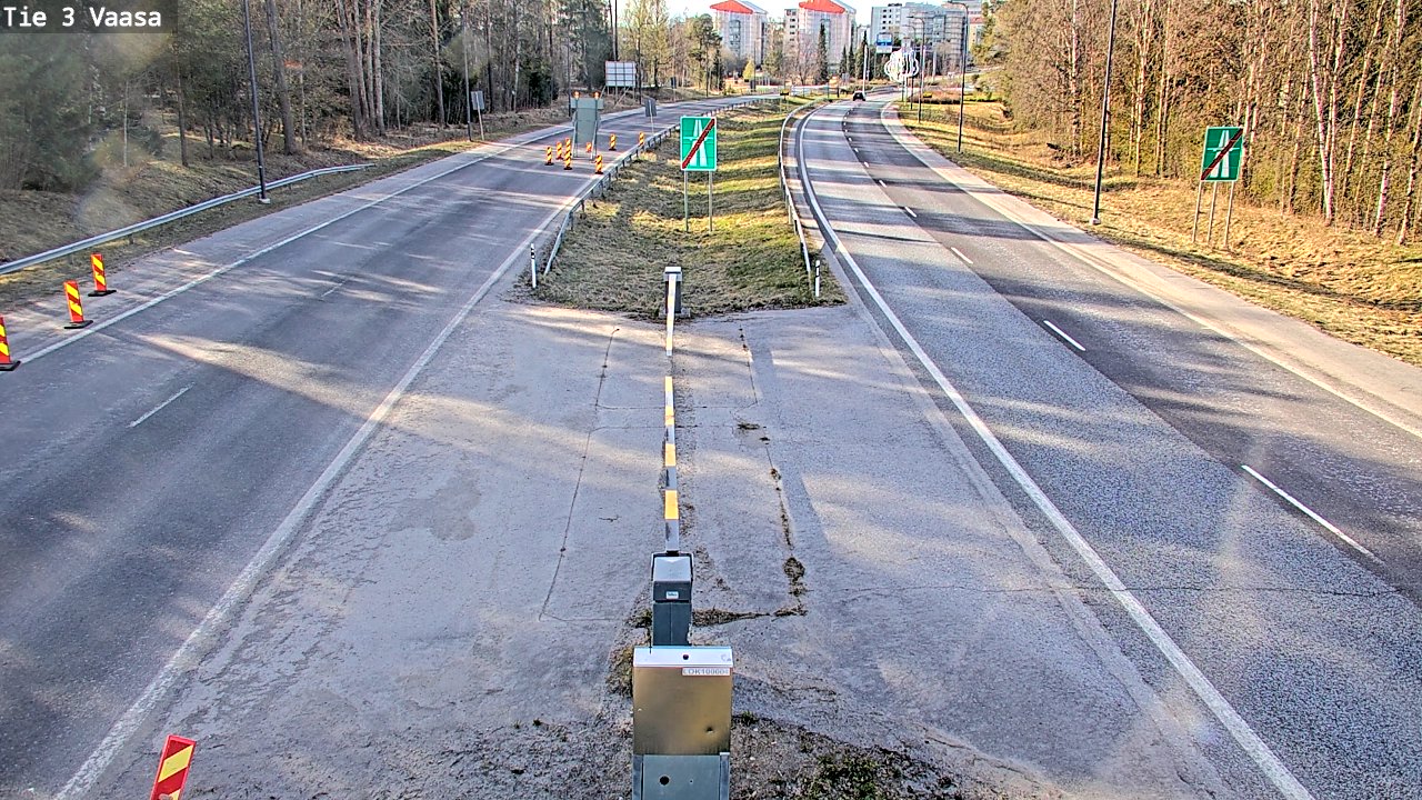 Weather Camera Image Tie 3 Vaasa (puomi), Vaasa, Pohjanmaa