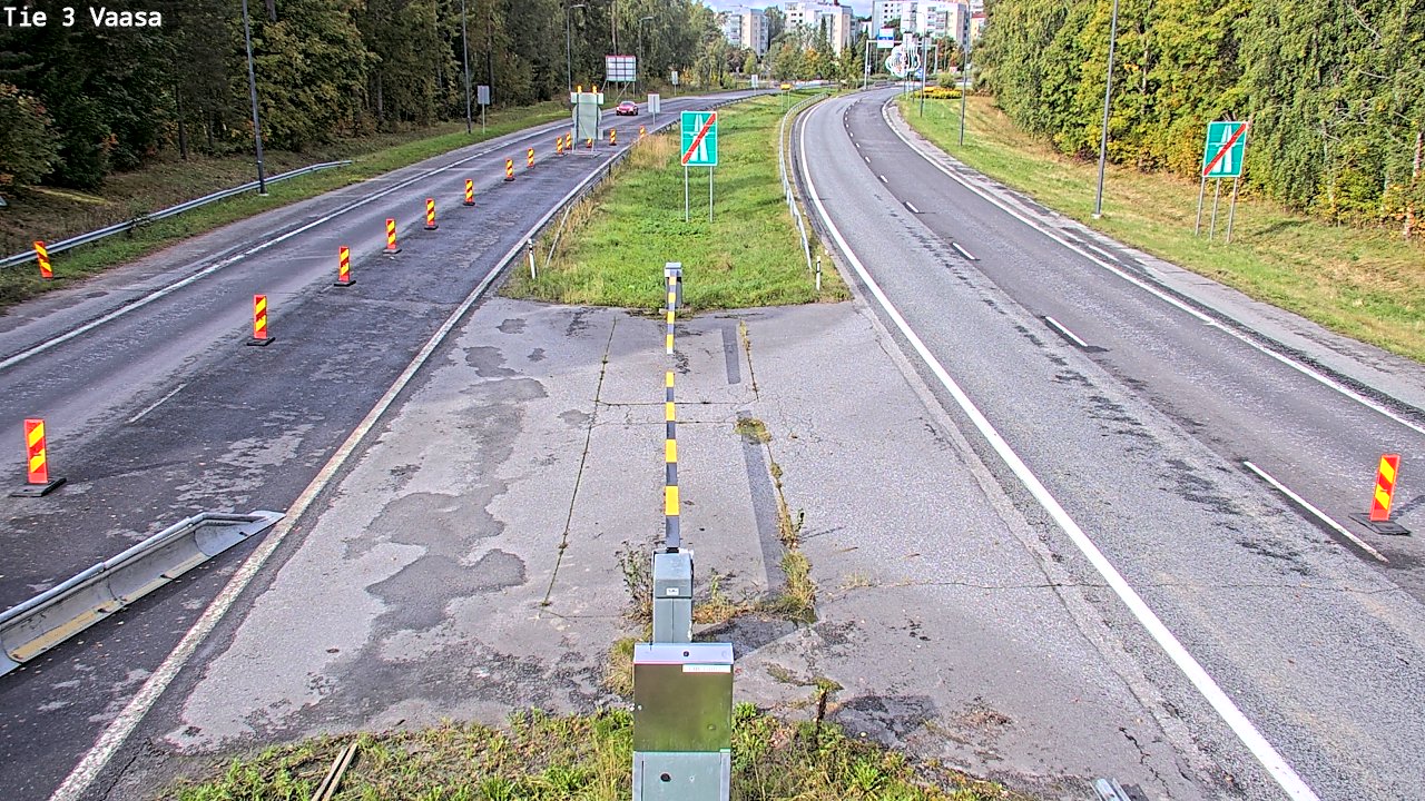 Kelikamerat Kuva Tie 3 Vaasa (puomi), Vaasa, Pohjanmaa
