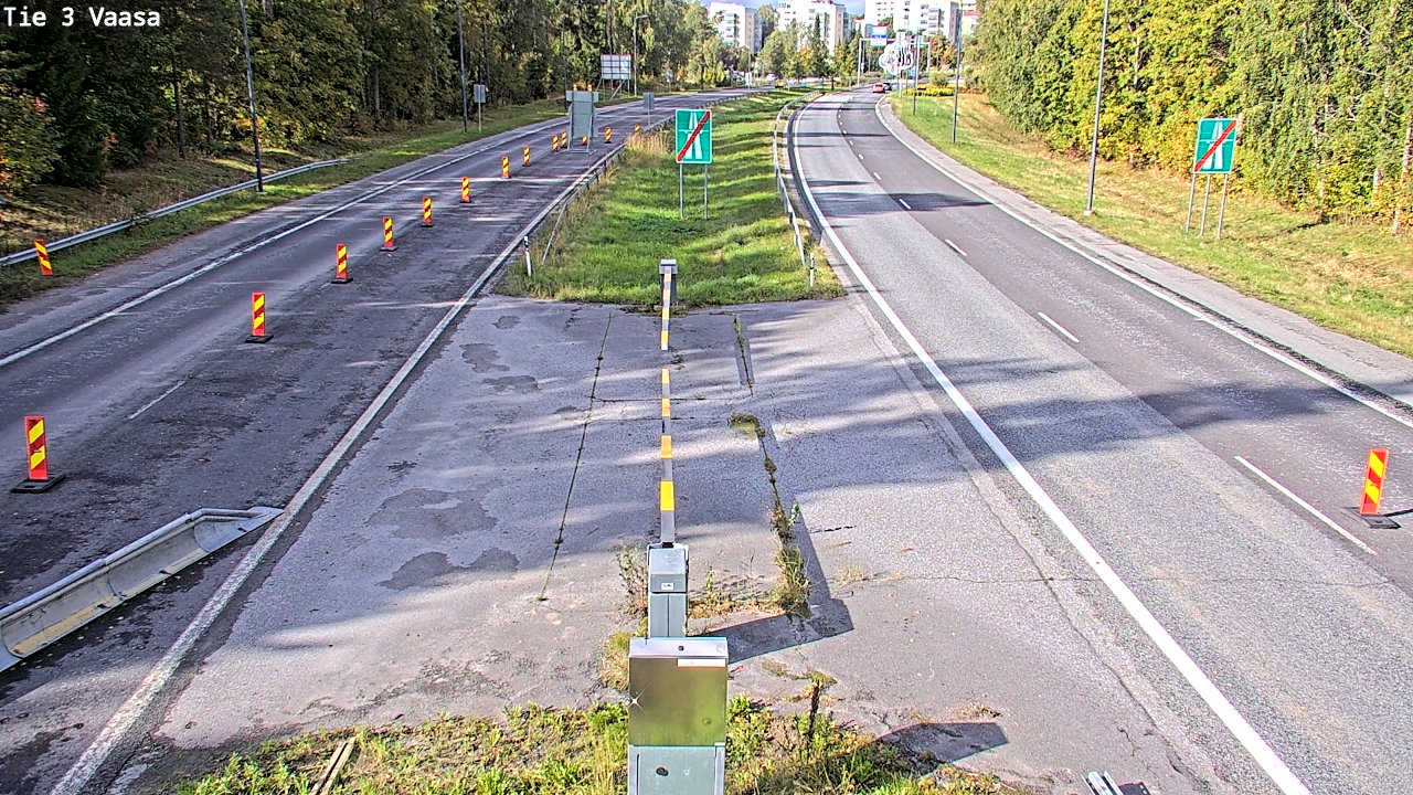 Kelikamerat Kuva Tie 3 Vaasa (puomi), Vaasa, Pohjanmaa