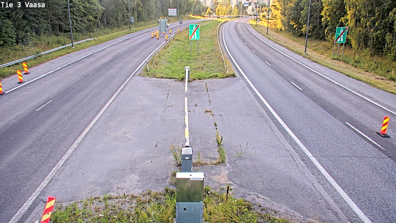 Kelikamerat Kuva Tie 3 Vaasa (puomi), Vaasa, Pohjanmaa