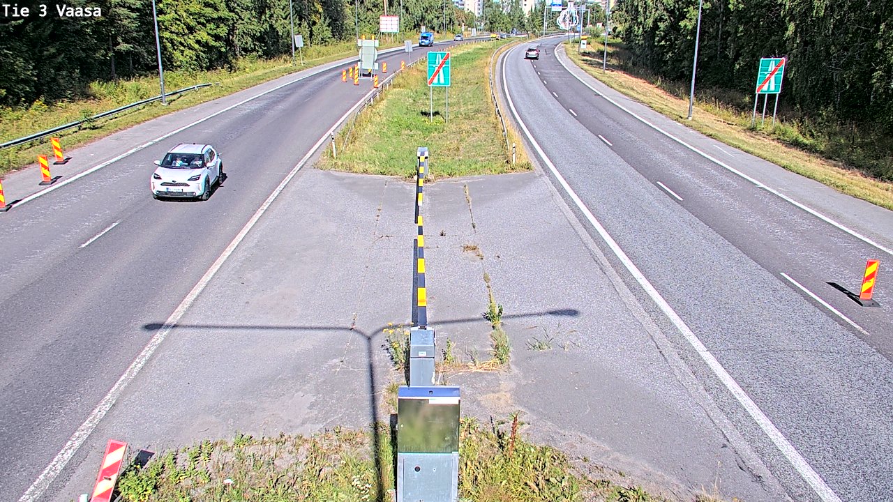 Kelikamerat Kuva Tie 3 Vaasa (puomi), Vaasa, Pohjanmaa