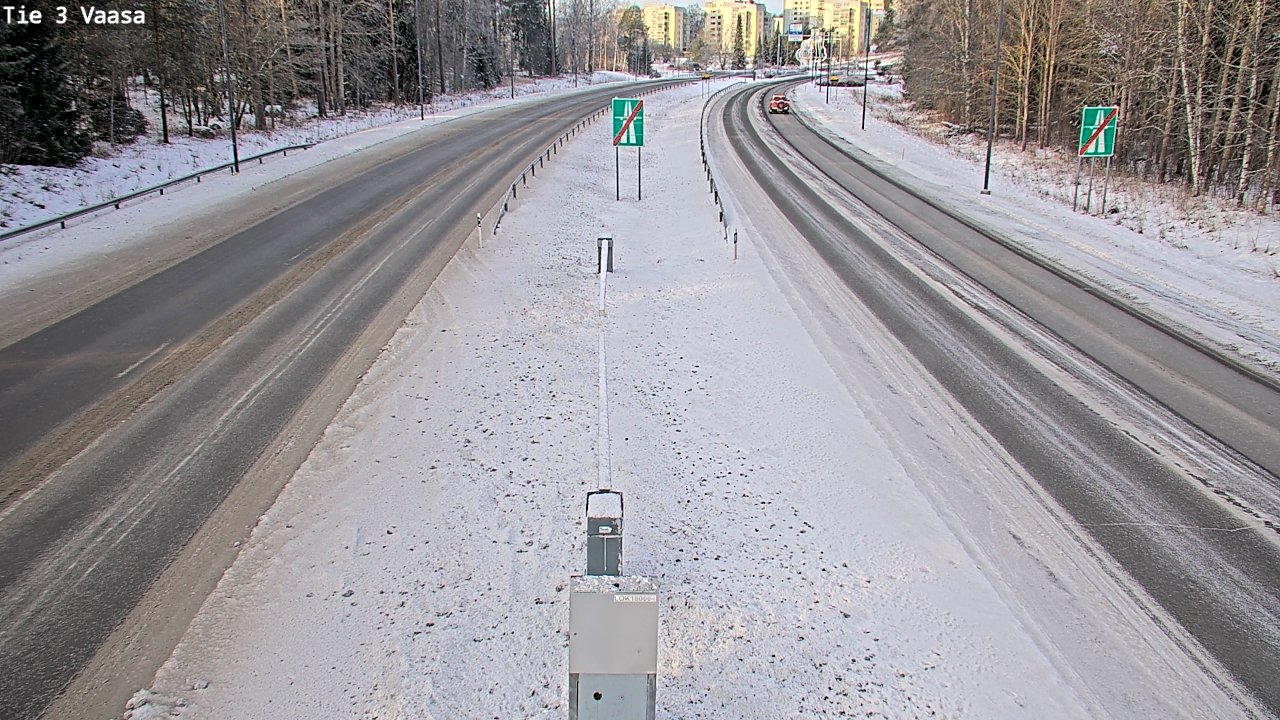 Kelikamerat Kuva Tie 3 Vaasa (puomi), Vaasa, Pohjanmaa