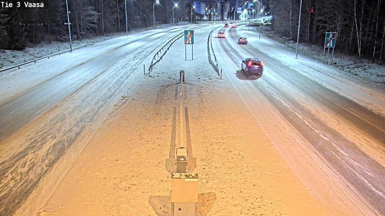 Kelikamerat Kuva Tie 3 Vaasa (puomi), Vaasa, Pohjanmaa