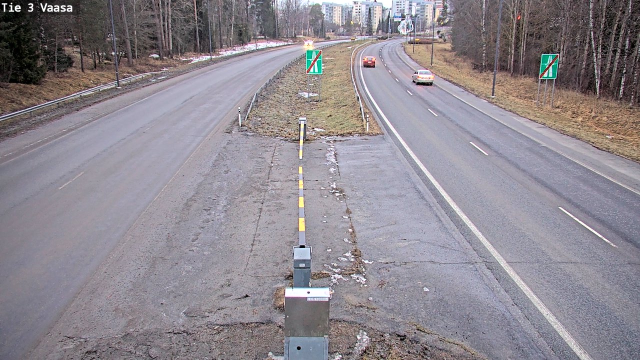 Kelikamerat Kuva Tie 3 Vaasa (puomi), Vaasa, Pohjanmaa