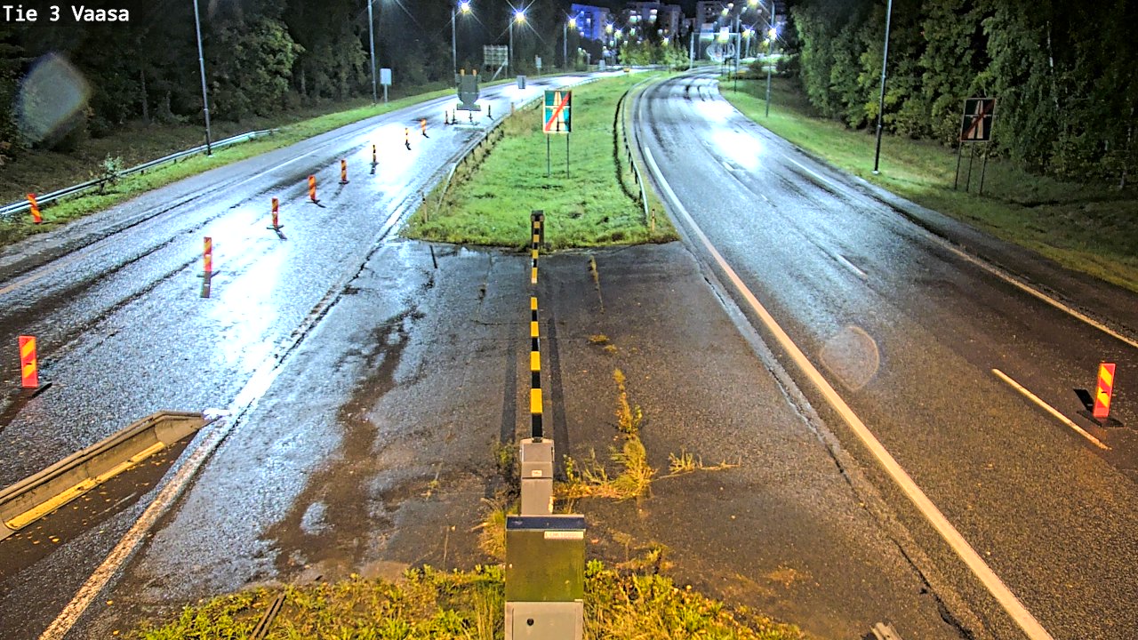 Kelikamerat Kuva Tie 3 Vaasa (puomi), Vaasa, Pohjanmaa