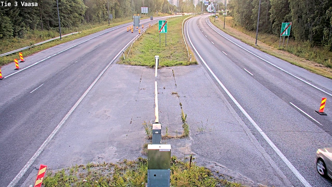 Kelikamerat Kuva Tie 3 Vaasa (puomi), Vaasa, Pohjanmaa