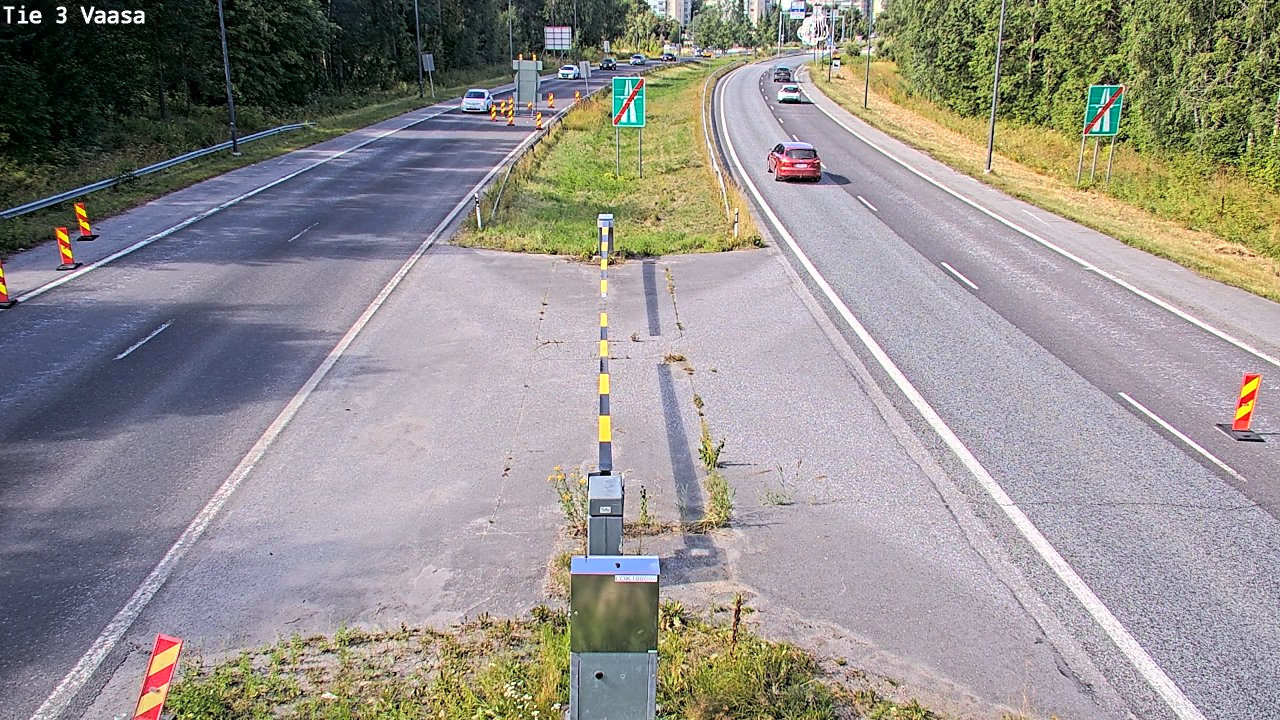 Kelikamerat Kuva Tie 3 Vaasa (puomi), Vaasa, Pohjanmaa
