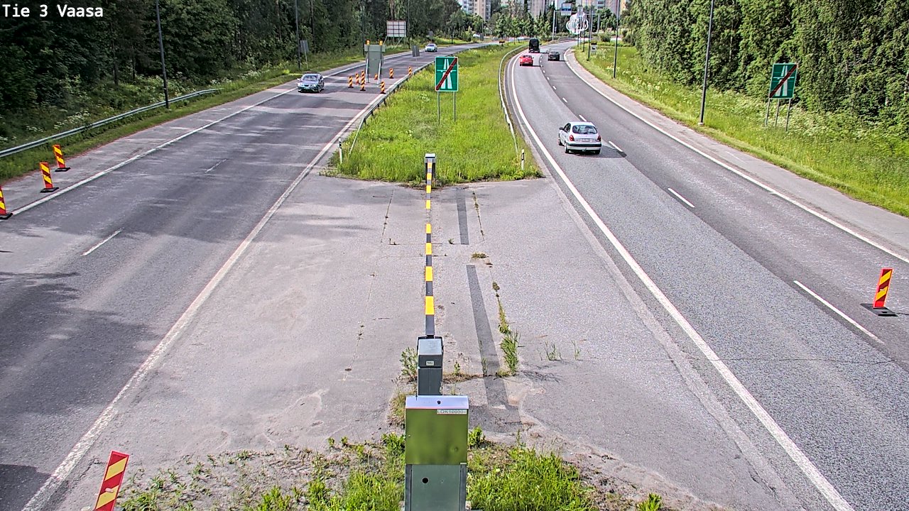 Kelikamerat Kuva Tie 3 Vaasa (puomi), Vaasa, Pohjanmaa