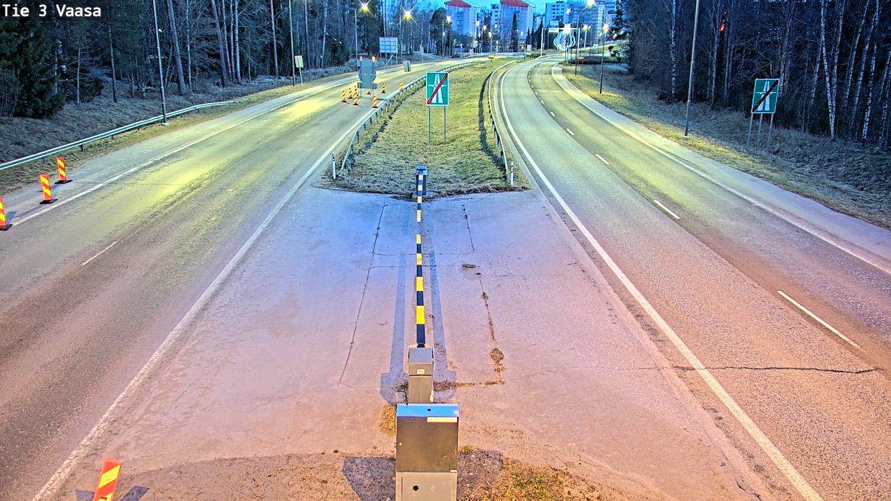 Weather Camera Image Tie 3 Vaasa (puomi), Vaasa, Pohjanmaa