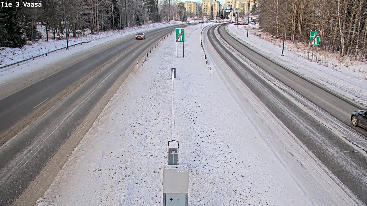 Kelikamerat Kuva Tie 3 Vaasa (puomi), Vaasa, Pohjanmaa