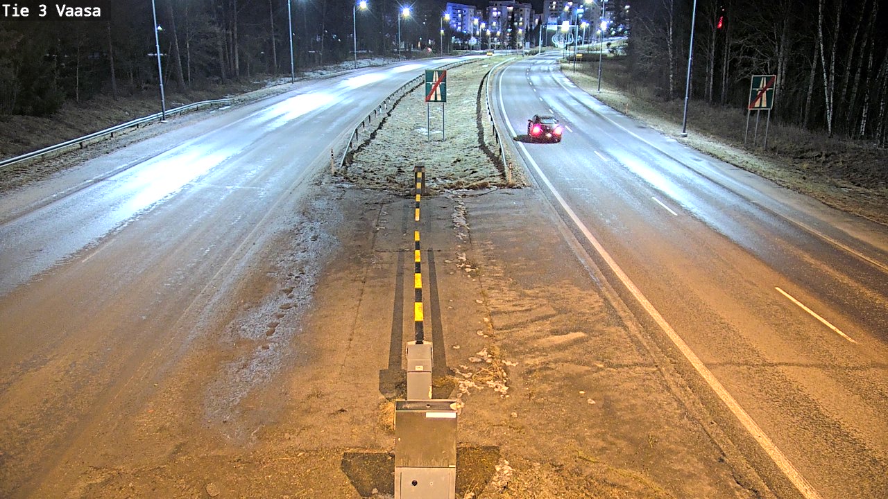 Kelikamerat Kuva Tie 3 Vaasa (puomi), Vaasa, Pohjanmaa