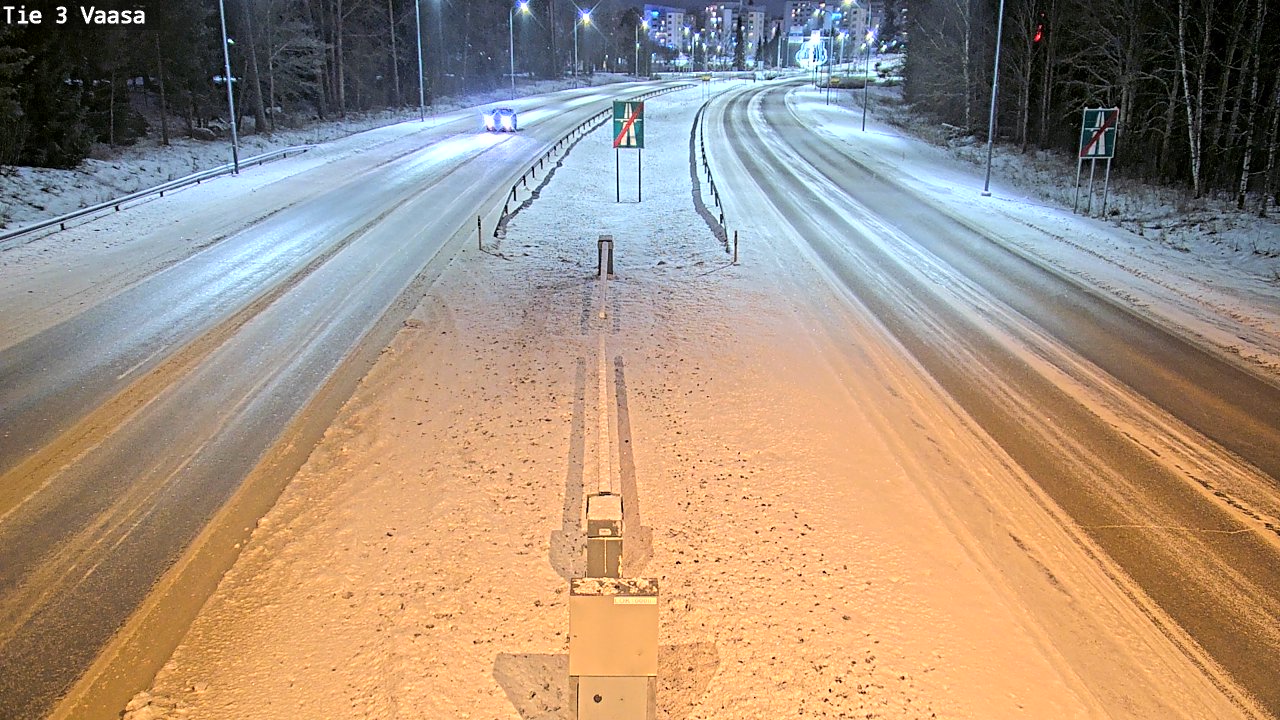 Kelikamerat Kuva Tie 3 Vaasa (puomi), Vaasa, Pohjanmaa