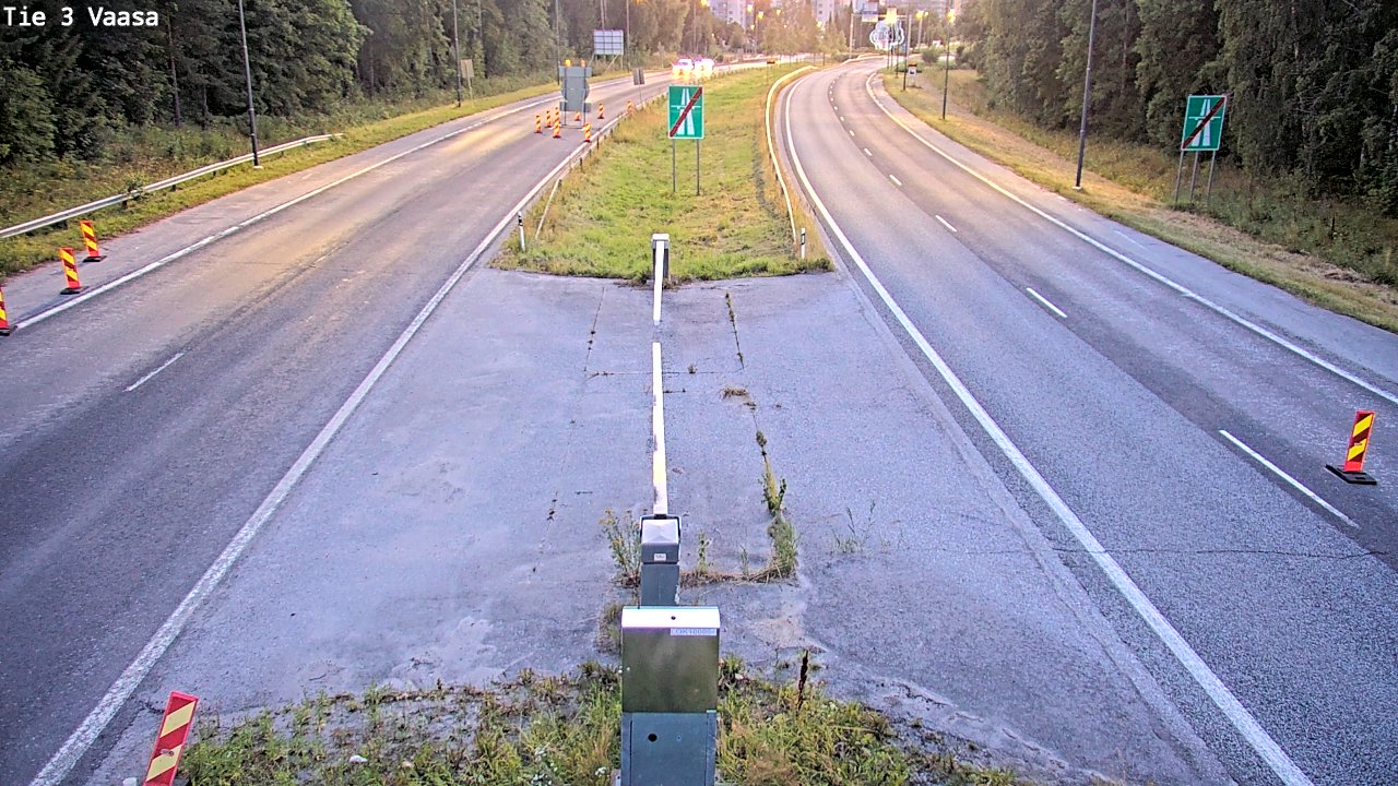 Kelikamerat Kuva Tie 3 Vaasa (puomi), Vaasa, Pohjanmaa