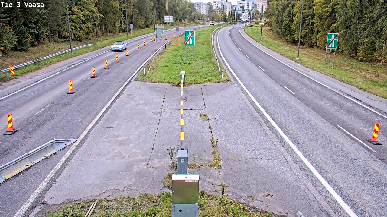 Kelikamerat Kuva Tie 3 Vaasa (puomi), Vaasa, Pohjanmaa