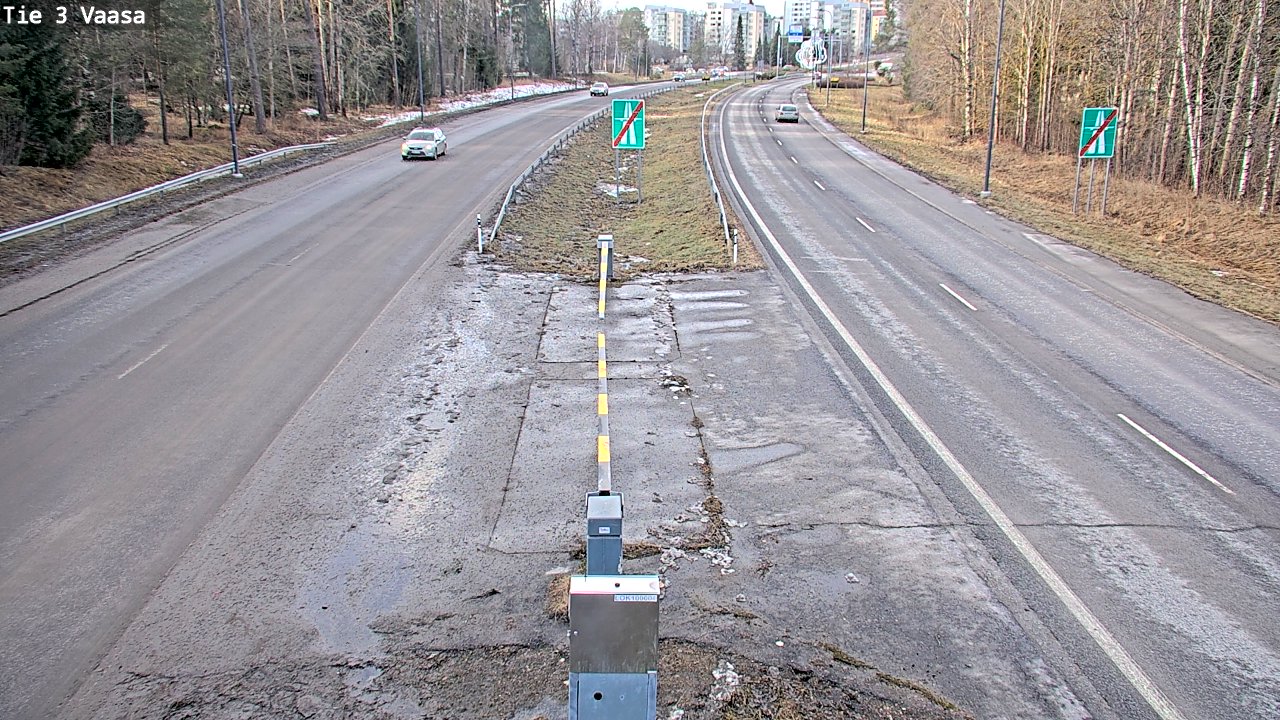 Kelikamerat Kuva Tie 3 Vaasa (puomi), Vaasa, Pohjanmaa