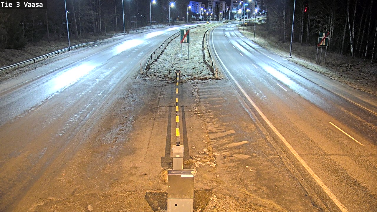 Kelikamerat Kuva Tie 3 Vaasa (puomi), Vaasa, Pohjanmaa